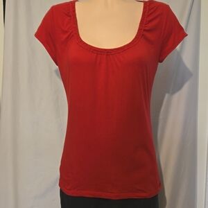 Ann Taylor Cap Sleeve Top